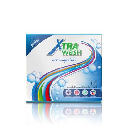 รูปภาพของ Xtra Wash เอ็กซ์ตร้า วอช ผงซักฟอกเข้มข้น 1 กก.