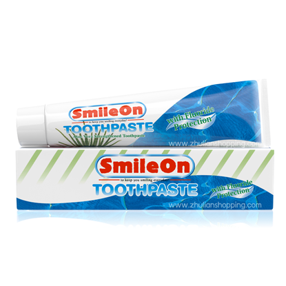 Picture of SmileOn Toothpaste with SMFP Fluoride and Aloe Vera extract