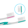 รูปภาพของ ออรัลแคร์เซ็ท เอ - แปรงสีฟันสีชมพู+เขียว