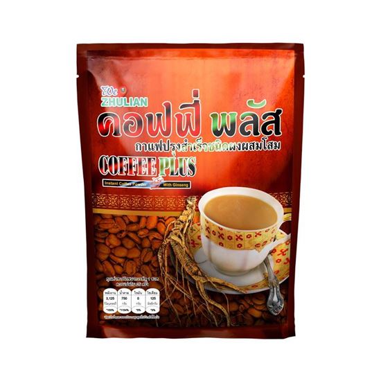 รูปภาพของ คอฟฟี่ พลัส กาแฟปรุงสำเร็จชนิดผงผสมโสม  (บิ๊กแพ็ค 40 ซอง)