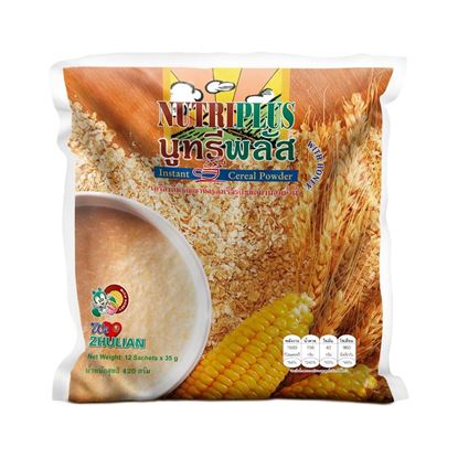รูปภาพของ นูทรีพลัส เครื่องดื่มธัญญาหารสำเร็จรูปชนิดผงผสมน้ำผึ้ง