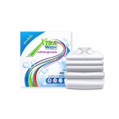 รูปภาพของ เอ็กซ์ตร้า วอช ผงซักฟอกสูตรเข้มข้น 450 กรัม